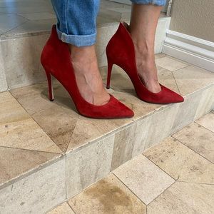 Enzo Angiolini Red Heels size 9.5